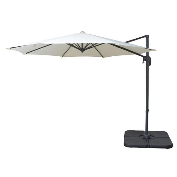 ガーデンパラソル 大型 幅294cm パラソル 日よけ アウトドア カフェテラス 折りたたみ グリーン アイボリー RKC-629GR RKC-629IV_9