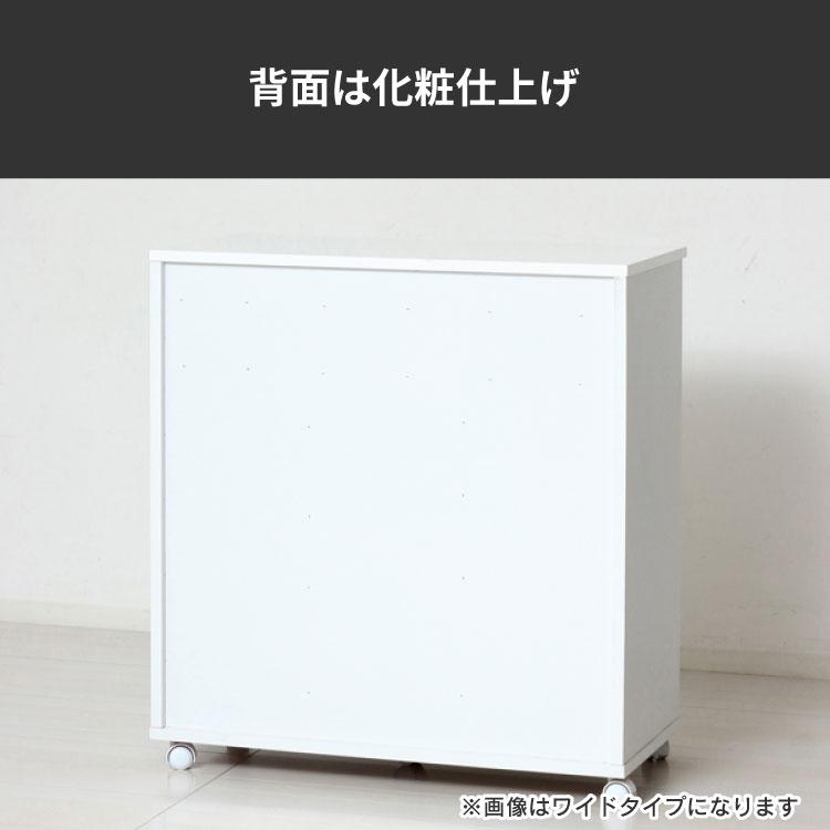ダストボックス2D 19L×2 ゴミ箱 ごみ箱 分別 フタ付き キャスター付き ペールボックス 収納 キッチン ホワイト ブラウン 23732 23733_3