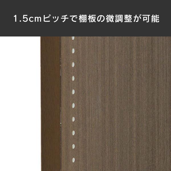 強化棚 シェルフ 日本製 国産 高さ180 本棚 ラック オープンラック 収納 書棚 シンプル 木製 40228_4