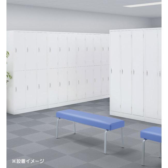 【法人限定 設置無料】 ロッカー 1人用 スリム 鍵付き かぎ付き 鍵 セイコー 生興 スチール オフィス家具 オフィス 店舗 事業所 施設 業務用 AKL-W1S 65701_3