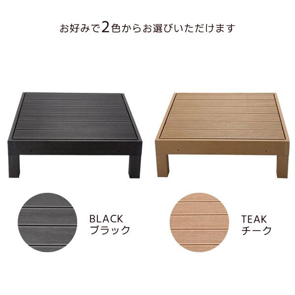 5点セット 送料無料 ウッドデッキ 樹脂 置くだけ 縁台 ぬれ縁 人工木材 ステップ 踏み台 玄関台 水洗いOK HP-FULL_7
