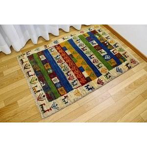 イランギャッベ 手織りウール100％ | 