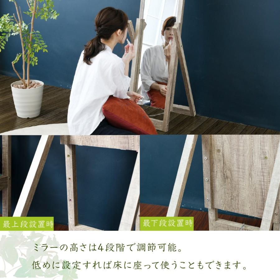 高速配送 グリーンインテリア スタンドミラー 姿見 ガラス インテリア 幅100 グリーン 観葉植物 シャビー 多肉植物 棚 ラック おしゃれ シンプル 一人暮らし 木製 古材 超美品 M Mahdi Net