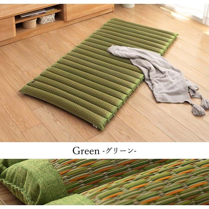 マット い草 クッション ポコポコ くつろぎ お昼寝 約70×150cm 2カラー 送料無料｜interiordomo｜12