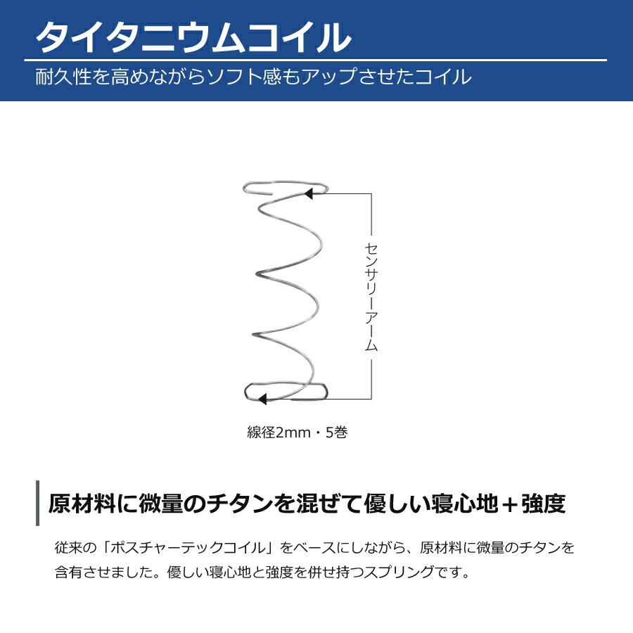 Titanium Collection 【正規取扱店】 【シーリー】 【sealy】 チタン 