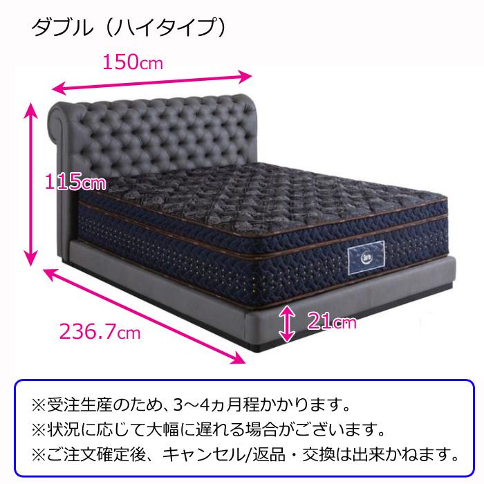 Serta（サータ） 【正規代理店】サータ 幅150cm ベッドフレーム NEW