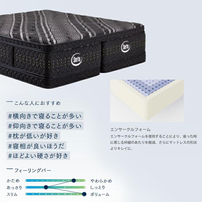 Serta（サータ） 【正規品】サータ シリウス フレームのいらない