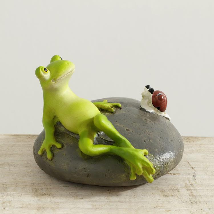 カエル 置物 玄関 かえる グッズ 雑貨 風水 オブジェ アンティーク調