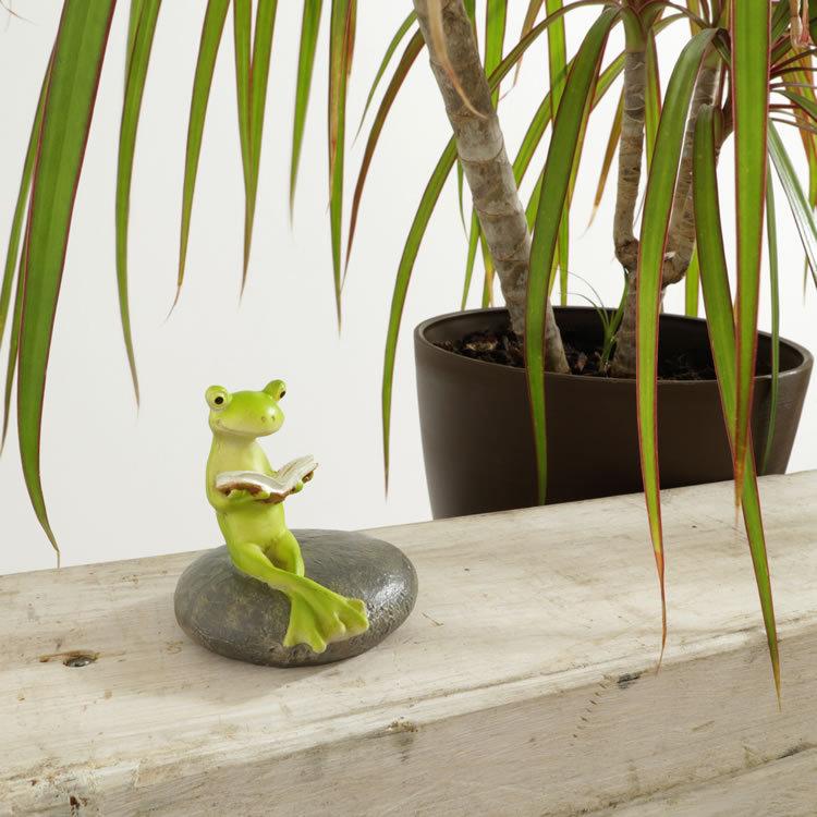 カエル 置物 玄関 かえる グッズ 雑貨 風水 オブジェ アンティーク調
