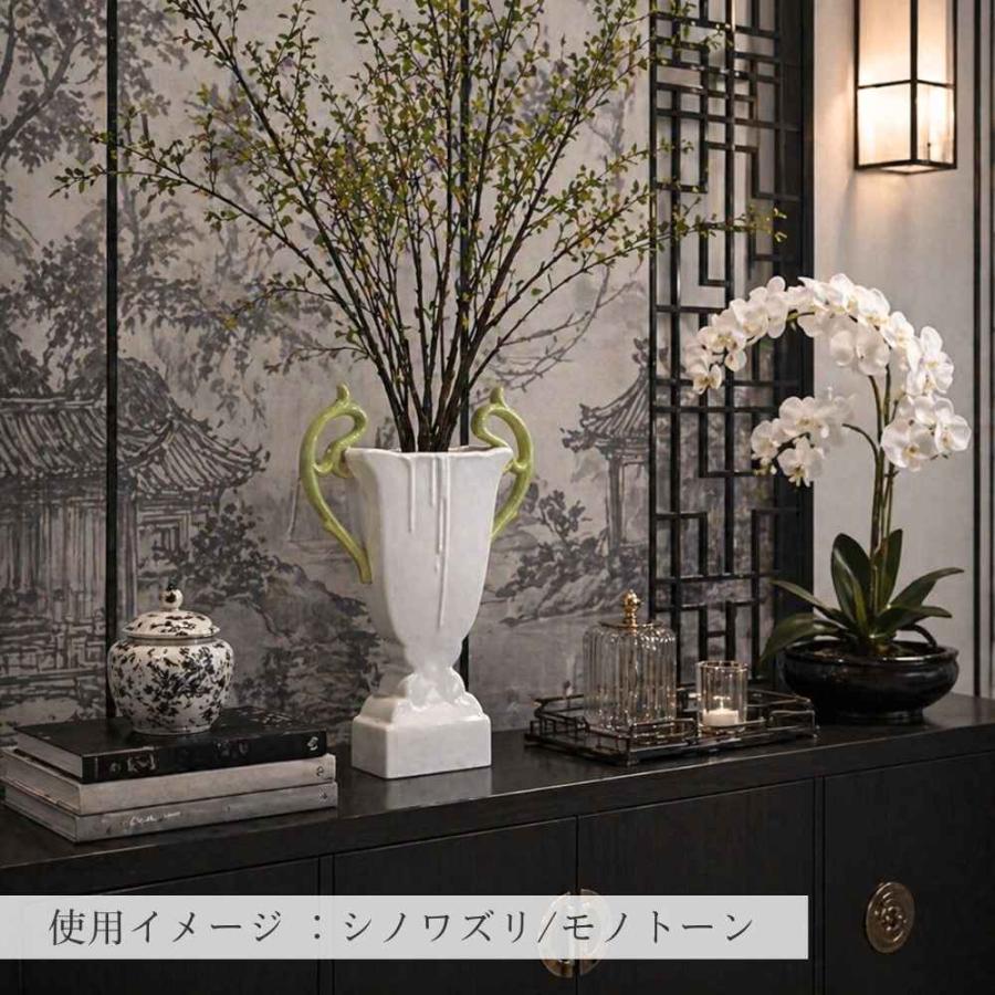 モダンアート フラワーベース 白 モダン 花瓶 フラワースタンド