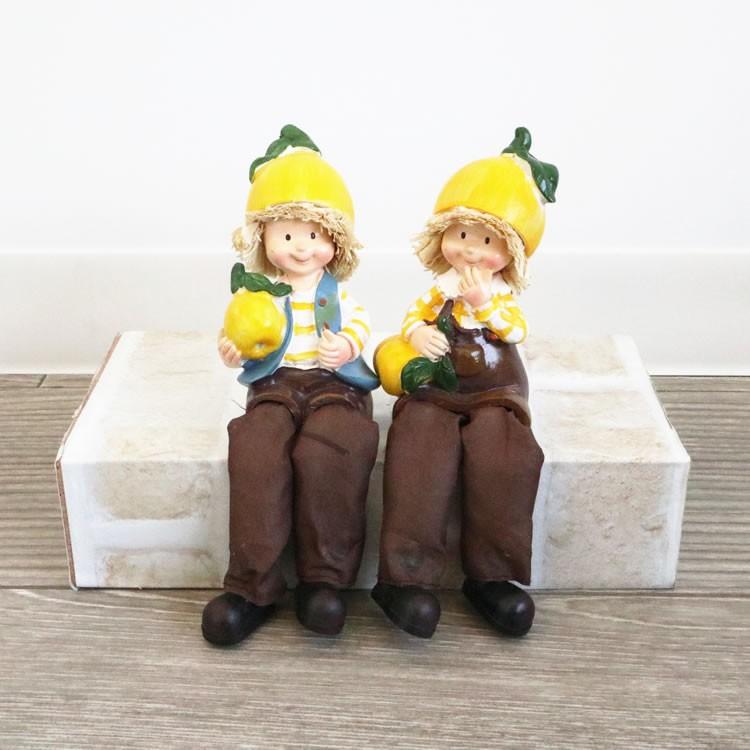 【限品限り】妖精２体セット／置物小物入れ 限品限り】妖精2体セット／置物小物入れ 妖精の置物のおすすめ人気