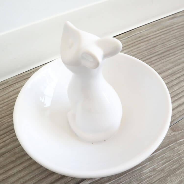 雑貨 かわいい 陶器 小物入れ おしゃれ シンプル 白 : おしゃれな