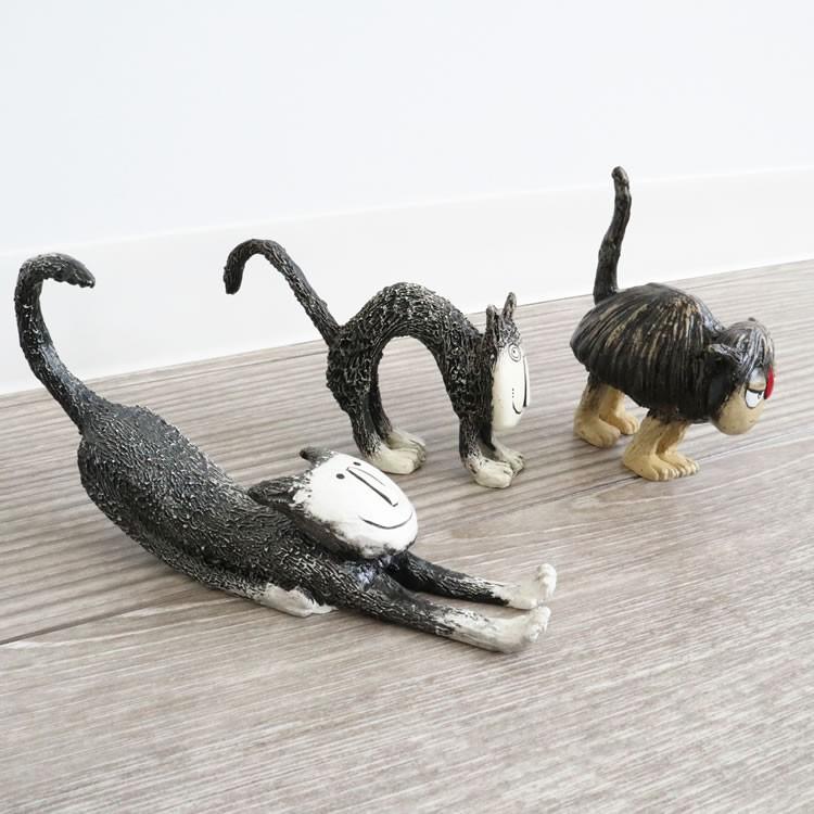 ネコ 置物 玄関 猫 雑貨 プレゼント おしゃれ ネコ好き リビング