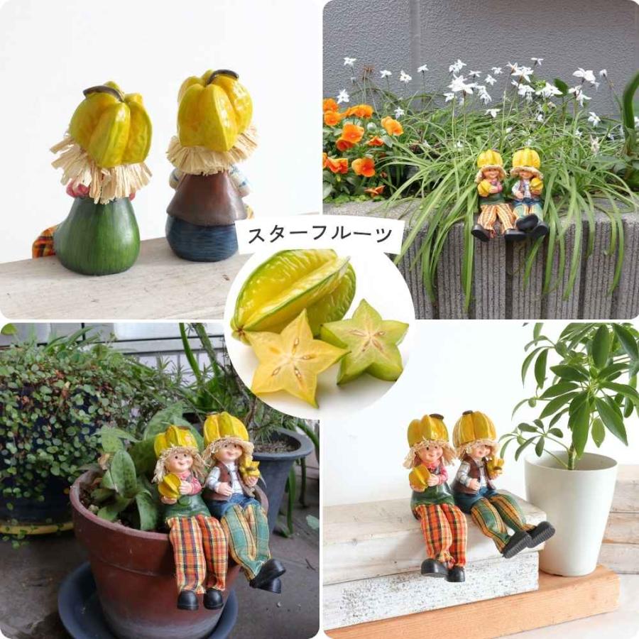 ガーデンオーナメント 置物 オブジェ 玄関 かわいい 妖精 人形 スター