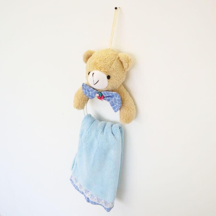 タオルハンガー おしゃれ ぬいぐるみ かわいい くま 子供用 プレゼント