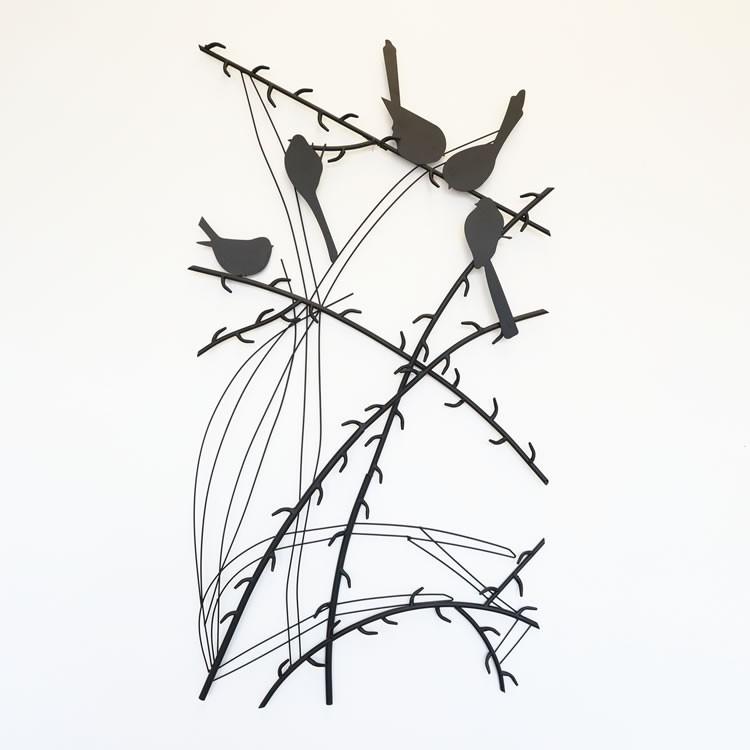 アートパネル アイアン壁飾り 小鳥 ウォールパネル 絵画 インテリア ウォールアート 玄関 リビング 壁掛けアート 壁飾り アイアン 絵 おしゃれ_15