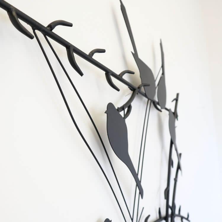 アートパネル アイアン壁飾り 小鳥 ウォールパネル 絵画 インテリア ウォールアート 玄関 リビング 壁掛けアート 壁飾り アイアン 絵 おしゃれ_11