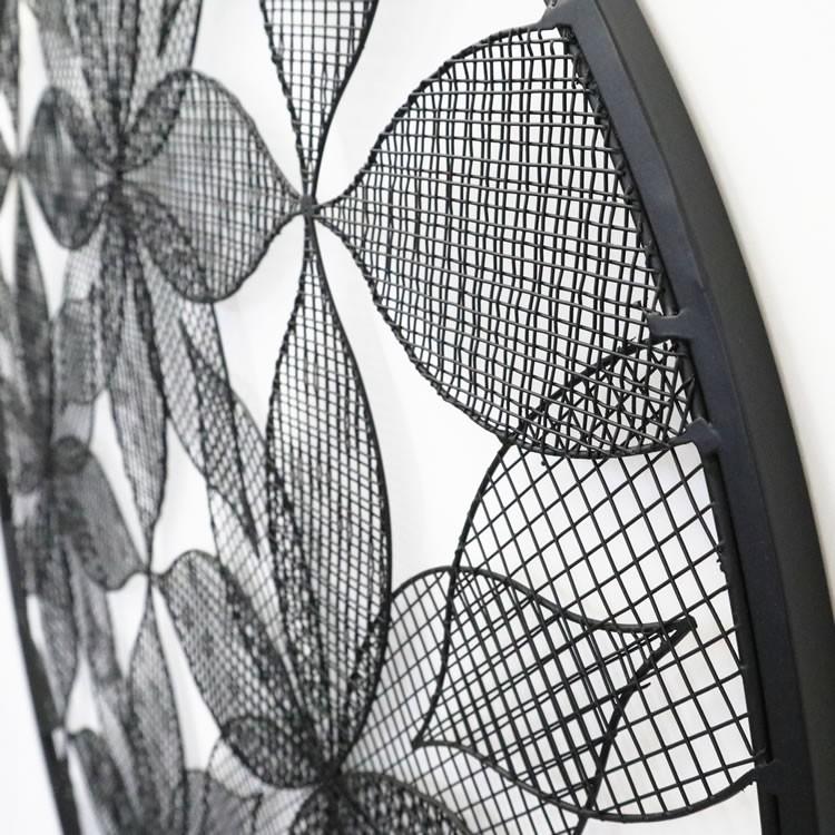 アートパネル アイアン壁飾り 丸 ウォールパネル 絵画 インテリア