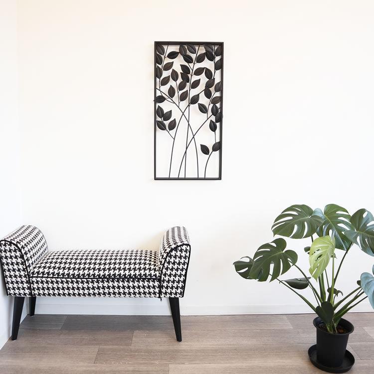 壁飾り インテリア 壁掛け おしゃれ ウォールデコレーション モダン アートパネル アイアン 黒 ウォールパネル リビング 玄関 ホテルライク 2105tsf006 2105tsf006 輸入雑貨イエ 通販 Yahoo ショッピング