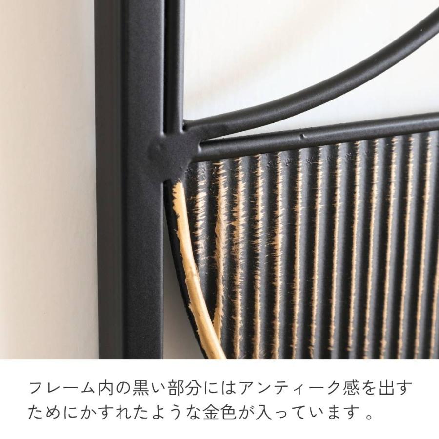 アートパネル アイアン壁飾り ウォールパネル 幾何学 インテリア