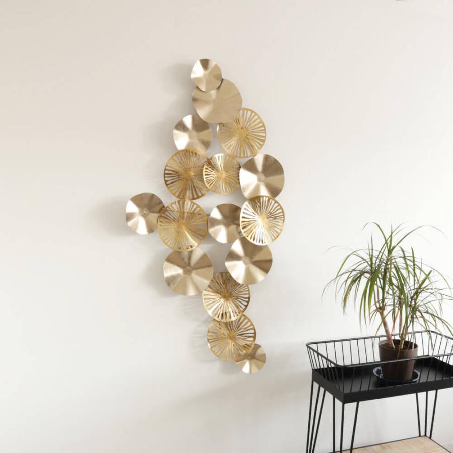 アートパネル アイアン壁飾り ゴールド 大型 インテリア アート モダン