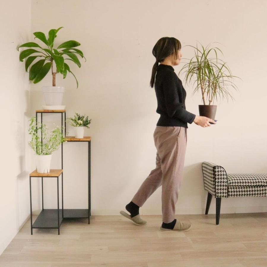 プランタースタンド アイアン インテリア 花台 フラワースタンド おしゃれ 室内 棚 玄関 リビング 飾り台 コーナーラック フラワーラック