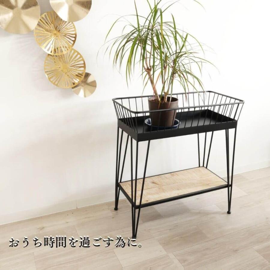 動画有】プランタースタンド アイアン インテリア 黒 フラワー 動画有】プランタースタンド アイアン インテリア 黒 フラワー