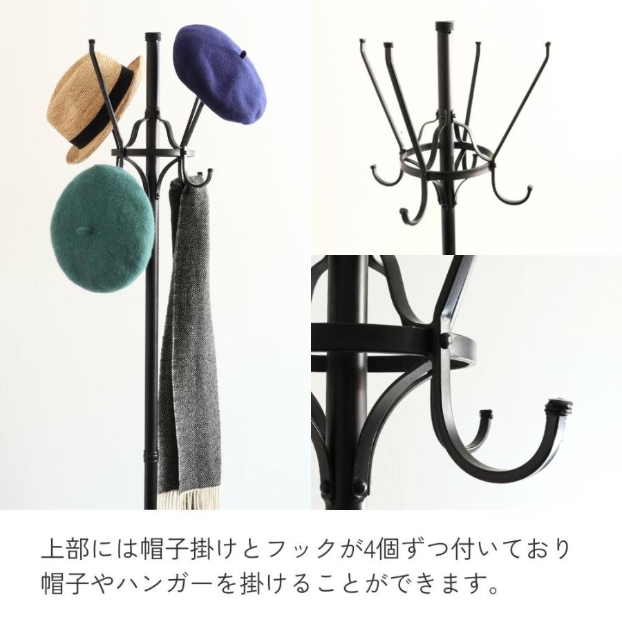 アイアンラック 王冠 アクセサリースタンド 店舗什器 帽子掛け ポールハンガー アイアンスタンド ハンガー 傘立て 帽子掛け 玄関 収納 インテリア