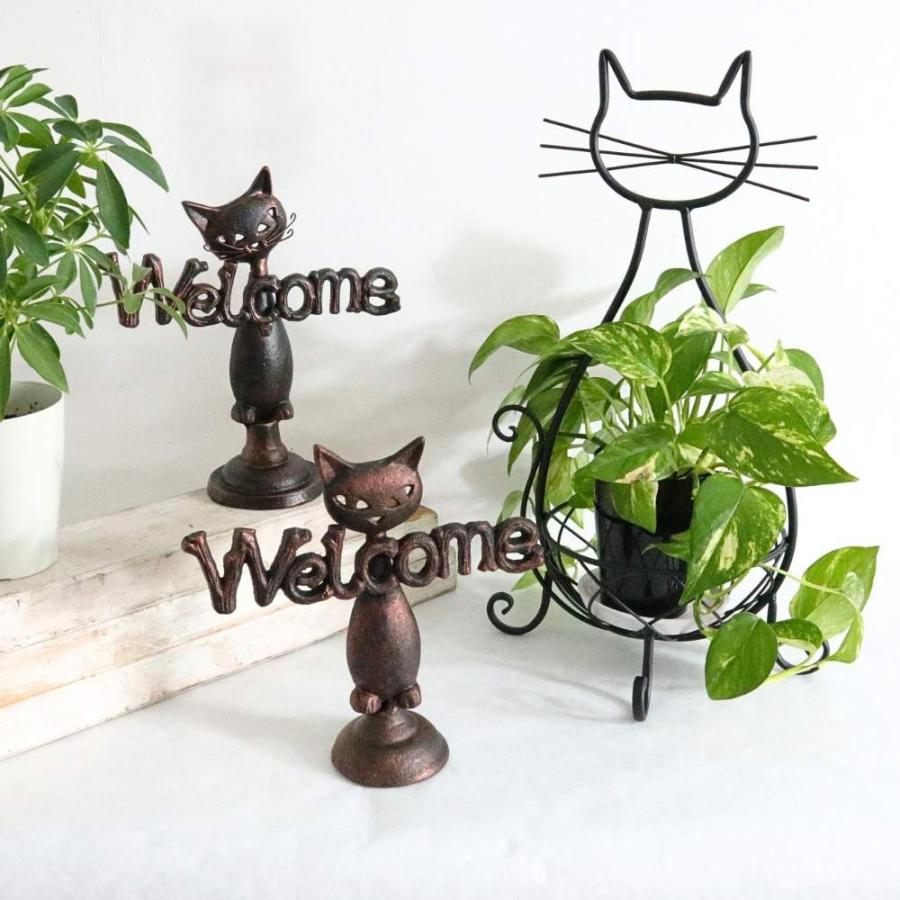 ウェルカムオーナメント 猫A Welcome ウェルカムオブジェ ウェルカム