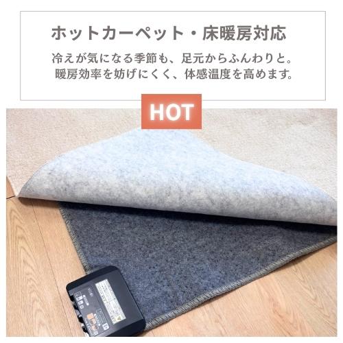 ペットに優しい 国産 ラグ カーペット 3畳 3帖 176×261cm 絨毯 多機能 敷き詰め 江戸間 年中使える ペット対応 防ダニ 消臭 アレルギー対策 日本製 無地 お洒落 |  | 09