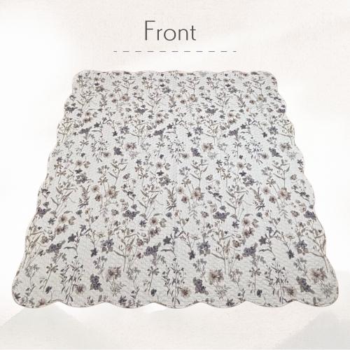 マルチカバー 洗える 花柄 正方形 ソファカバー 190×190cm 2帖