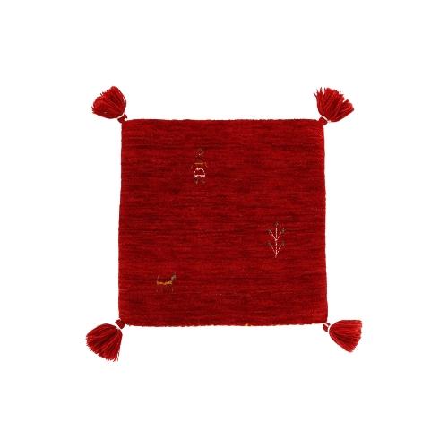 ギャベ ギャッベ 40x40cm マット ラグ チェアマット インド 海外製 インド製 座布団 手織り 年中使えるインテリアマット ウール レトロ おしゃれ お洒落 可愛い |  | 01