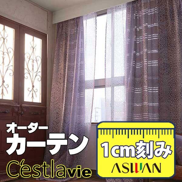 カーテン プレーンシェード アスワン セラヴィ C Estlavie Design Lace E7213 7214 スタイリッシュウェーブ縫製 約1 5倍ヒダ Www Moderatetechnoservices Com