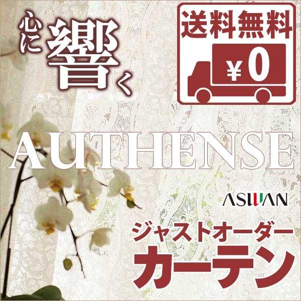 送料無料 カーテン シェード アスワン オーセンス Authense Lace E6404 ヨコ使い ハイグレード縫製 約1 5倍ヒダ レース Supersport Tn