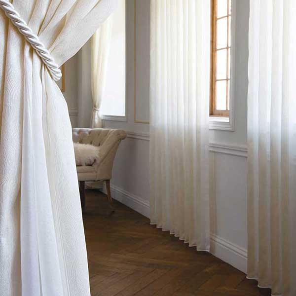 送料無料 本物主義の方へ 川島セルコン 高級オーダーカーテン Filo Filo縫製 約2 3倍ヒダ レース ヨコ使い 裾刺繍 Transparent ヴィオランテ Ff1199 Prettyfunnyballoons Com