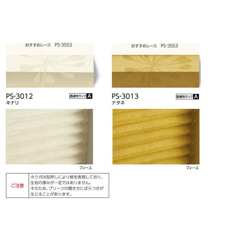 プリーツスクリーン オーダー タチカワブラインド ゼファーフィーユ 和・光と影 PS-3012〜3013 ホームタコス フィーユおすすめペア 幅2000×高さ3000mm迄_1