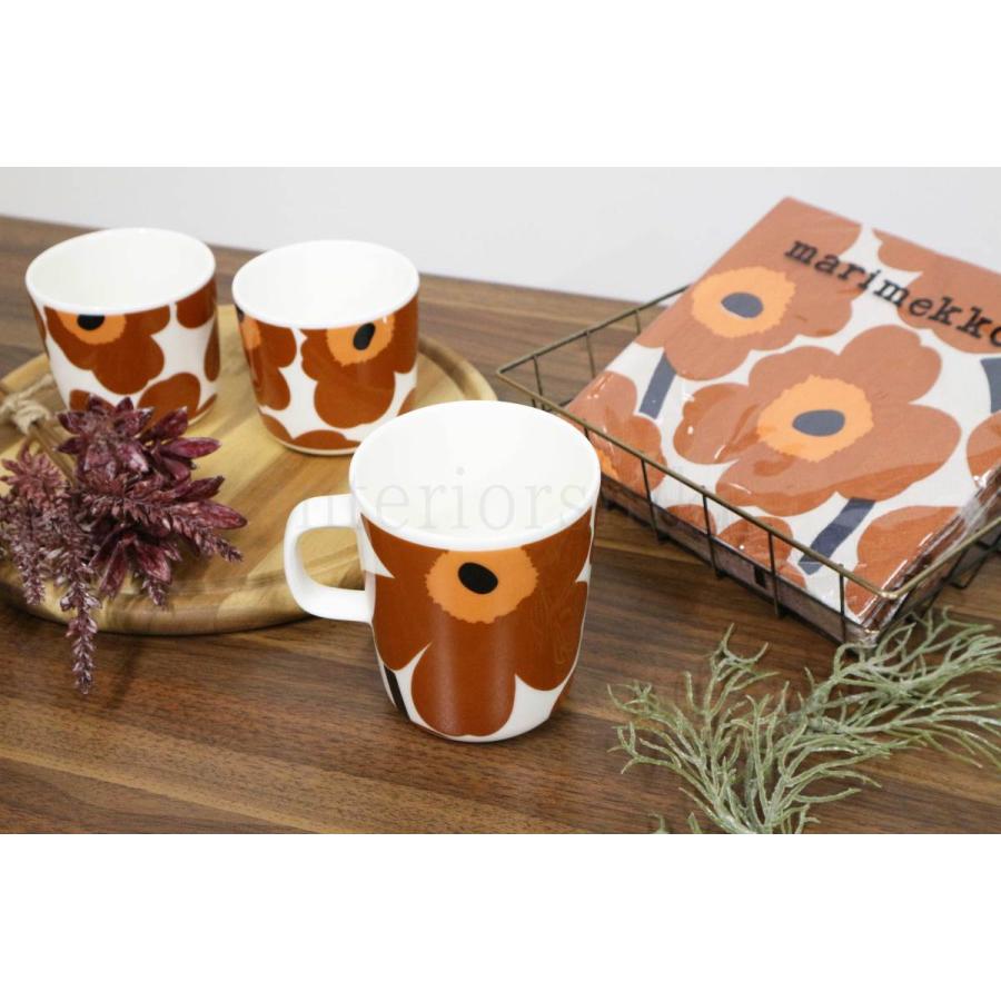 マリメッコ Marimekko ウニッコ Unikko ブラウン コーヒーカップセット ラテマグ 2個入り ペア ハンドルなし マグカップ 食器 北欧 北欧食器 ギフト M Br インテリア四季 通販 Yahoo ショッピング