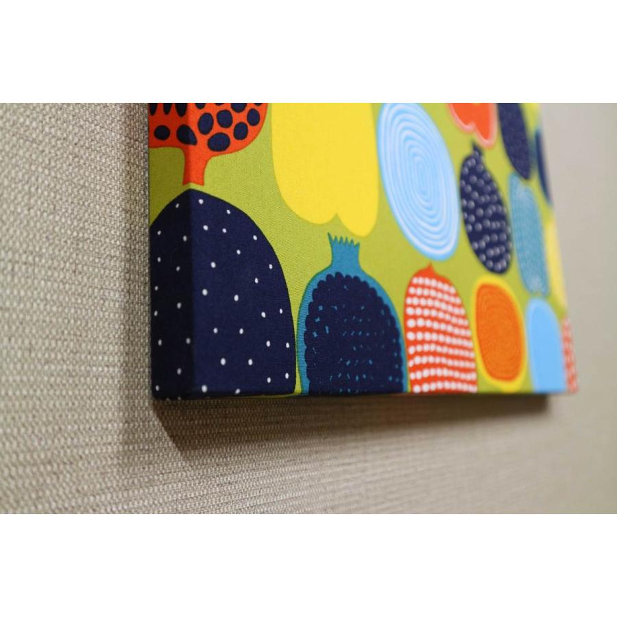 ファブリックパネル Marimekko マリメッコ コンポッティ Kompotti グリーン イエロー 40 40cm 正方形 Mサイズ 単品販売 北欧 インテリア 壁掛け おしゃれ M Paneru M 4 インテリア四季 通販 Yahoo ショッピング
