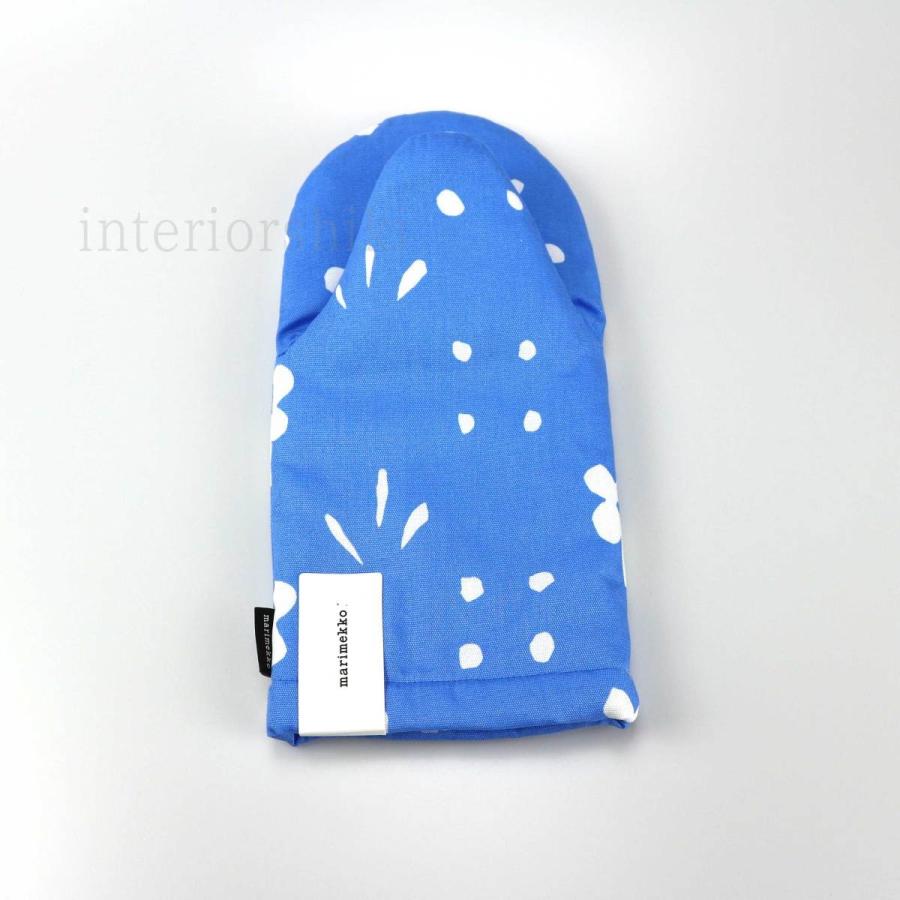 マリメッコ Marimekko クッカケト Kukkaketo ブルー ホワイト ミトン 鍋つかみ 北欧 Marimekko Kukkaketo Miton インテリア四季 通販 Yahoo ショッピング