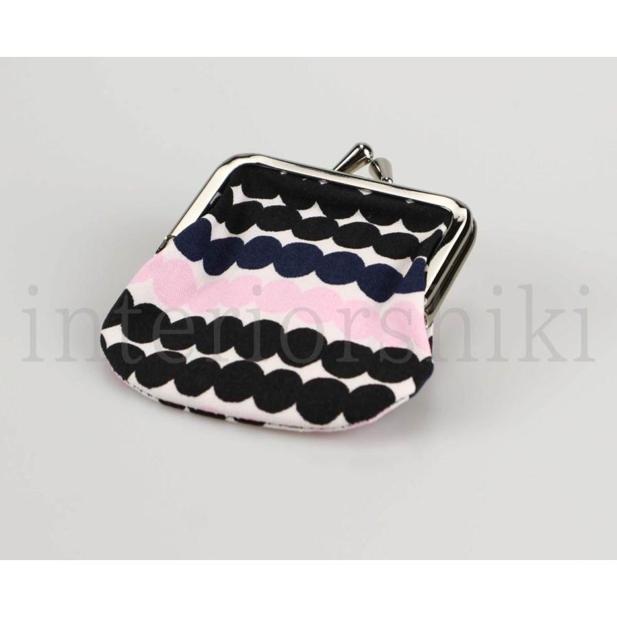 マリメッコ Marimekko ラシティマット ブラック ピンク ドット柄 がま口ポーチ アクセサリーポーチ コインケース 北欧雑貨 Marimekko Perth 7 インテリア四季 通販 Yahoo ショッピング