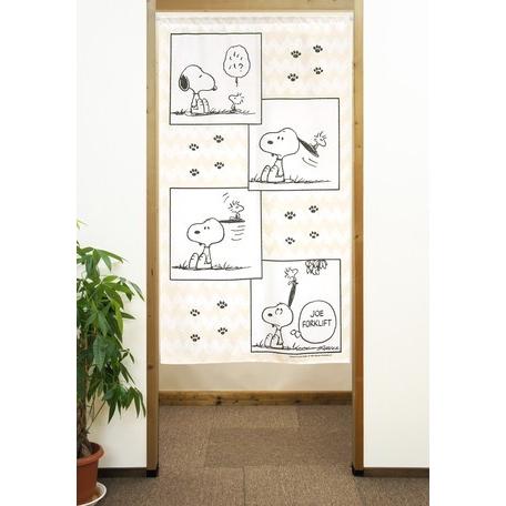 PEANUTS スヌーピー のれん コミック柄 スタンダード FACE PEANUTS スヌーピー のれん コミック柄 スタンダード FACE