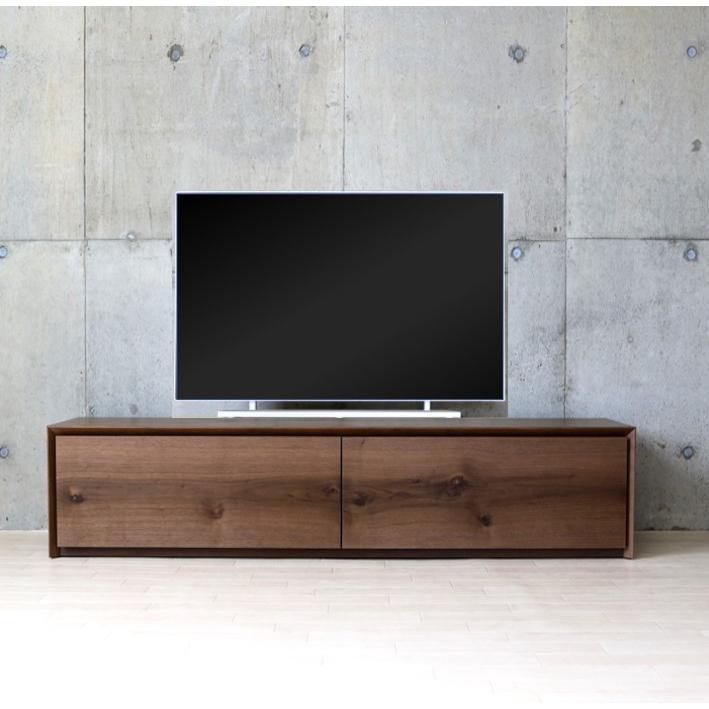 Mono テレビボード 160 テレビ台 ウォールナット節あり 北欧 シンプル 