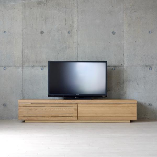 Mono テレビボード 0 テレビ台 ローボード オーク 楢材 ナラ 無垢材 北欧 おしゃれ シンプル ナチュラル 格子 低め 幅190 幅0 幅210 4k シンプルモダン 47okaf 0oak インテリアショップ Natura 通販 Yahoo ショッピング