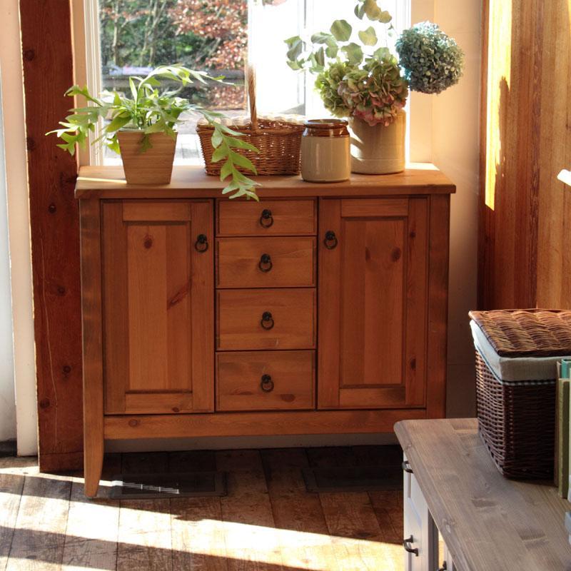 キャビネット サイドボード チェスト タンス サイドチェスト 木製