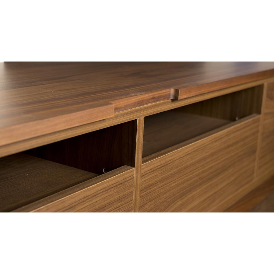 テレビボード 幅240 テレビ台 TVボード 無垢 モダン モデルルーム ウォールナット 天然木 ナチュラル モダン ローボード おしゃれ ホテルライク シンプル_11