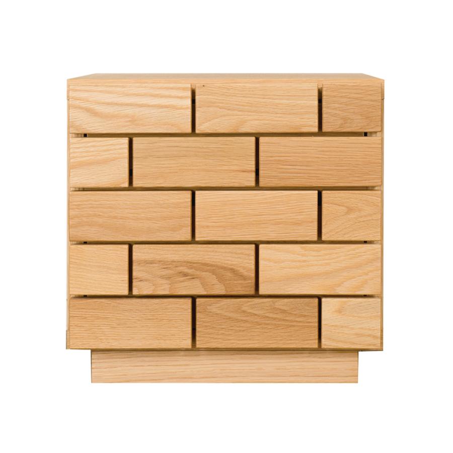 CLASSE サイドチェスト タンス 箪笥 無垢 天然木 幅40 ブロック