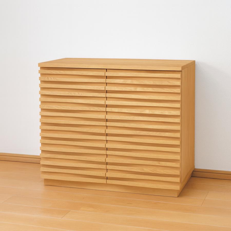 チェスト 120 4段 台輪 脚なし オーク タンス 無垢材 引き出し 収納