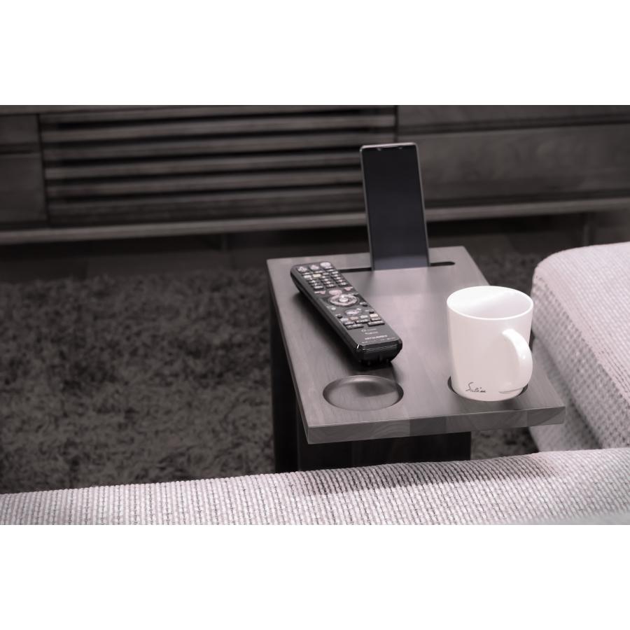 スマホホルダー サイドテーブル おしゃれ 北欧 ウォールナット スマホホルダー サイドテーブル おしゃれ 北欧 ウォールナット