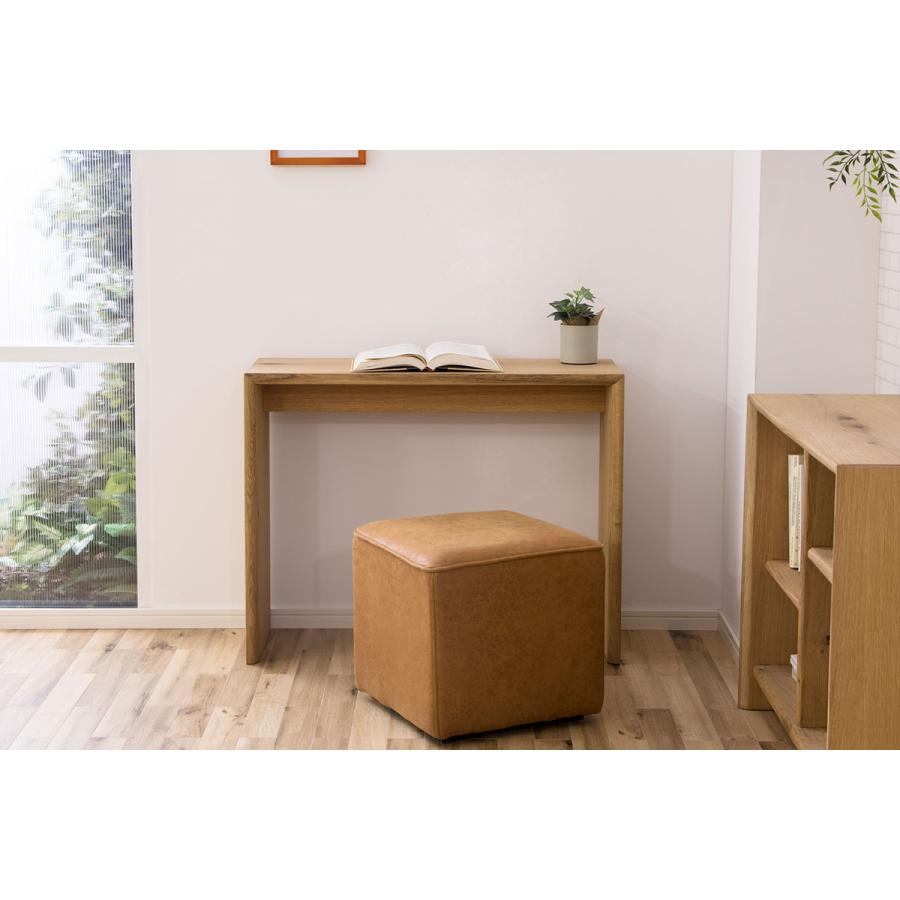 コンソールデスク デスク 机 コンソール テーブル 収納 ディスプレイ おしゃれ コンソール テーブル ディスプレイ リビング学習 机 オーク 木製