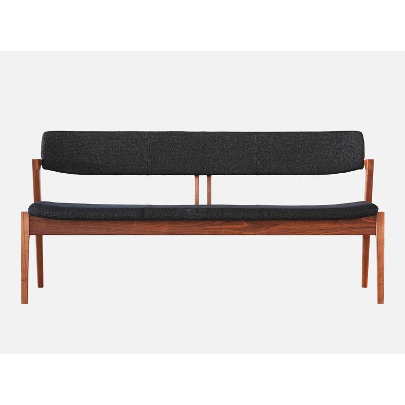 Koti 背付きワイド2Pベンチ D03780F FUJI FURNITURE 冨士ファニチア 